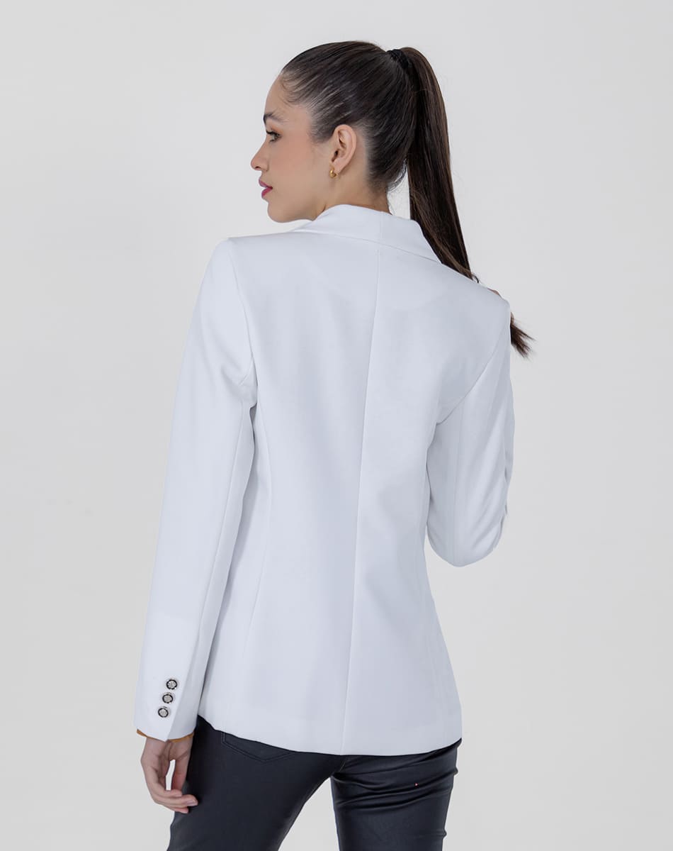 Blazer Clásico Colorido Para Mujer