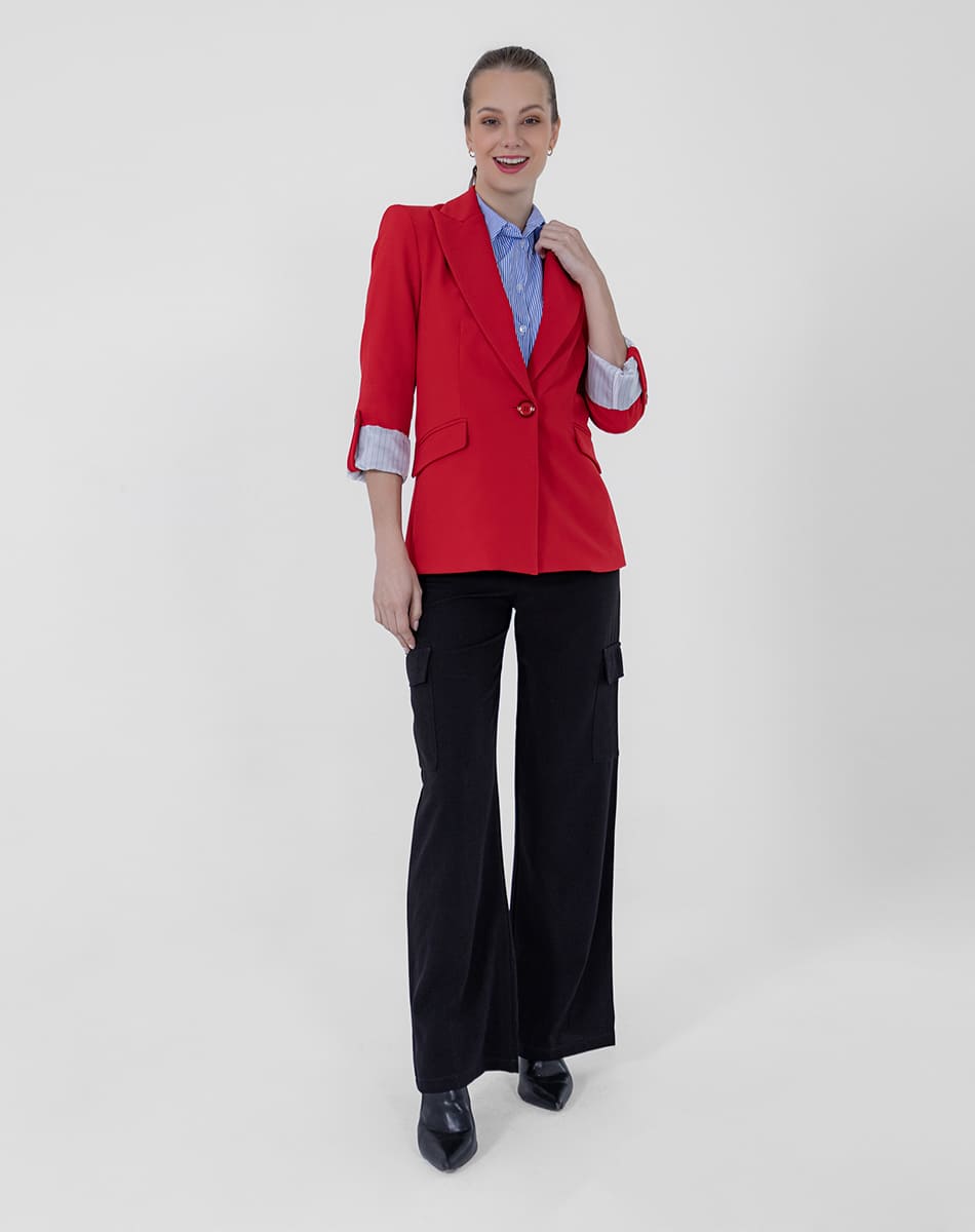 Blazer Contemporaneo Para Mujer