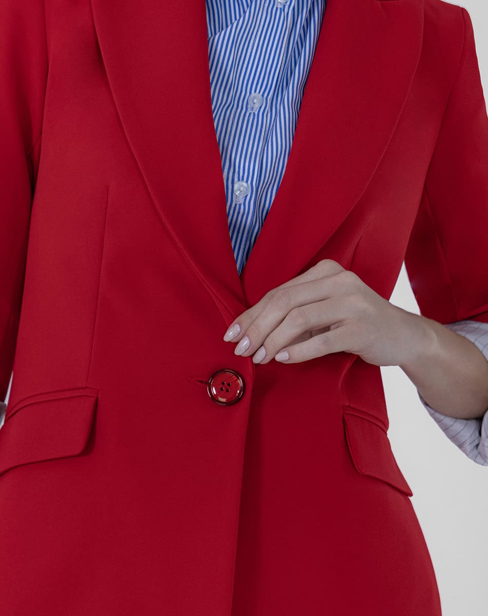 Blazer Contemporaneo Para Mujer