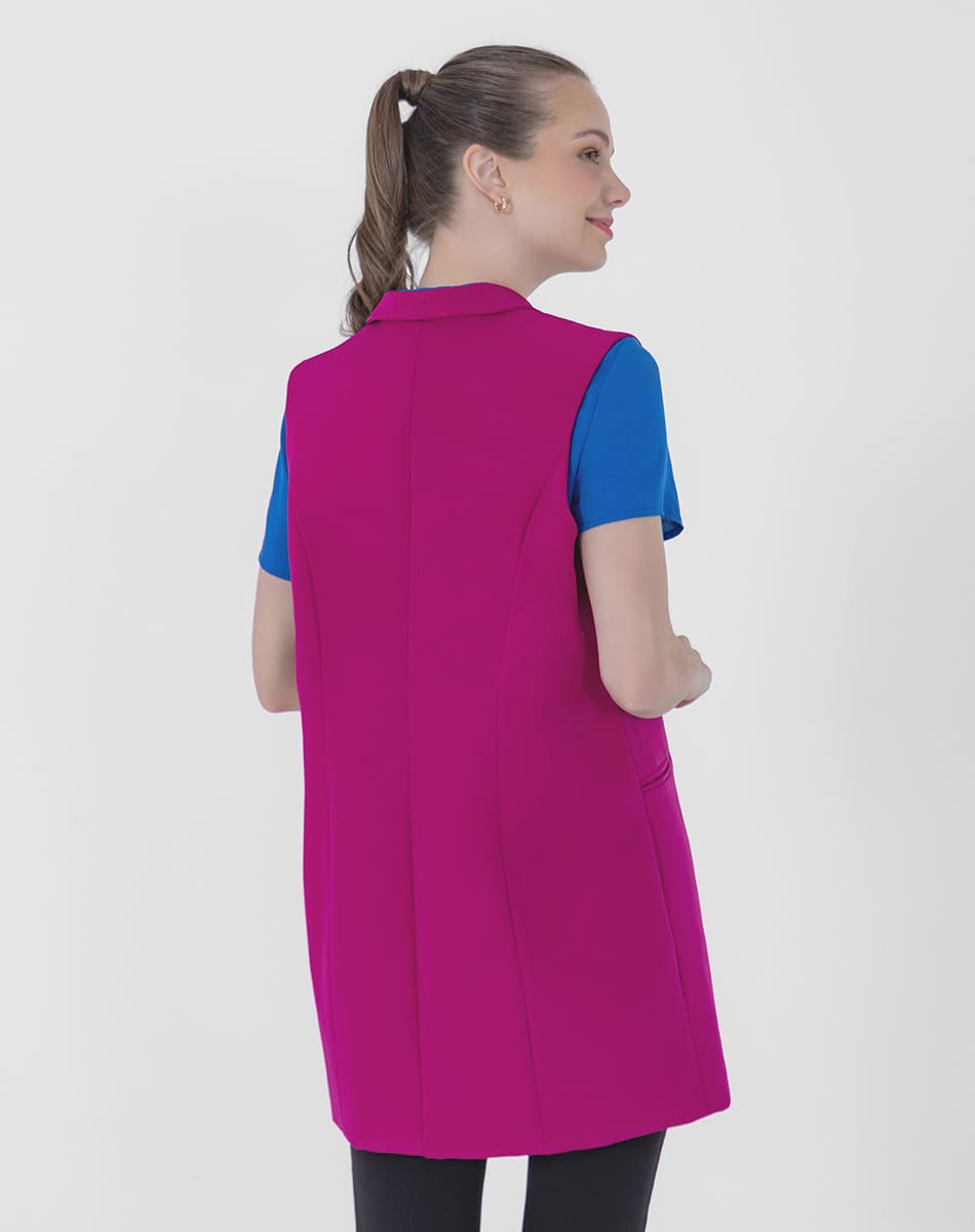 Chaleco Largo Para Mujer