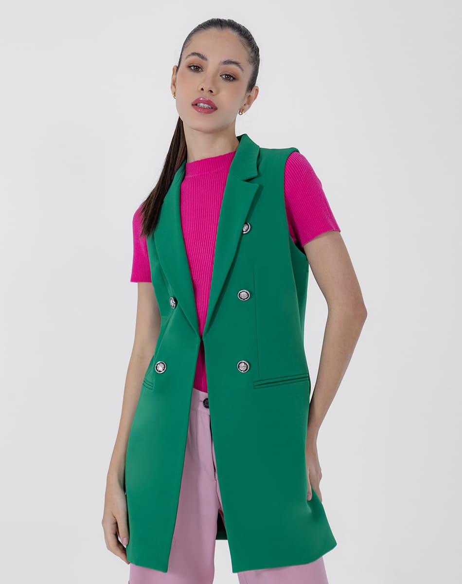 Shyla Chaleco Casual Mujer Chaleco Sastrero Chaleco Con Solapa