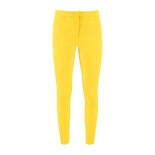 Pantalón Ajustado con Acabado Estructurado