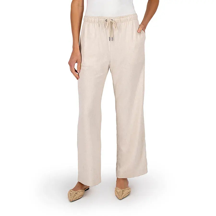 Pantalón Recto de Pierna Ancha