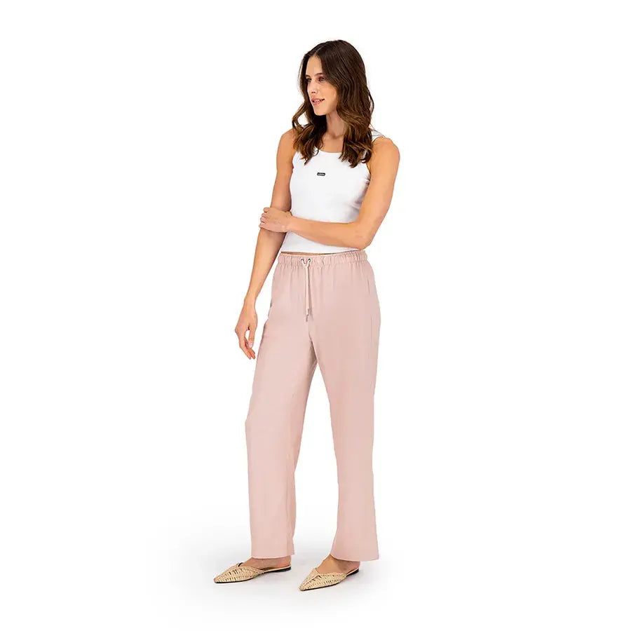 Pantalón Recto de Pierna Ancha