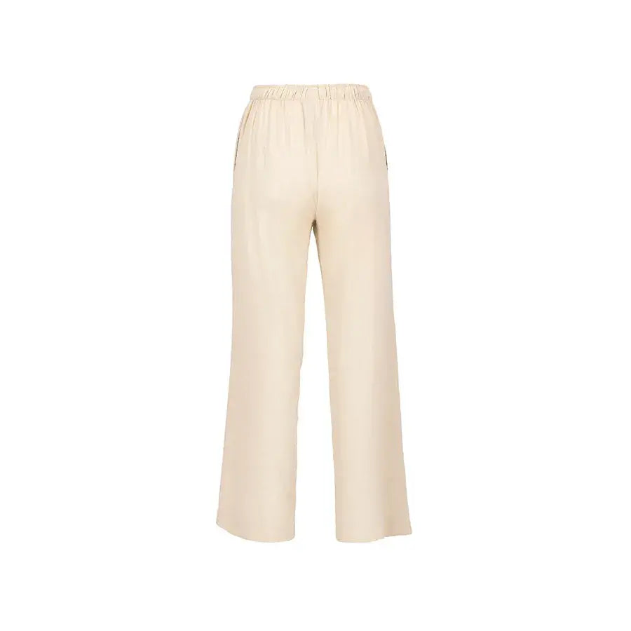 Pantalón Tipo Palazzo con Jareta en Cintura