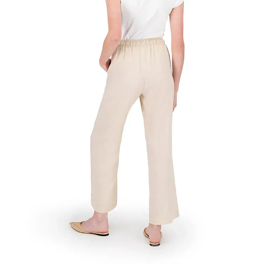 Pantalón Tipo Palazzo con Jareta en Cintura