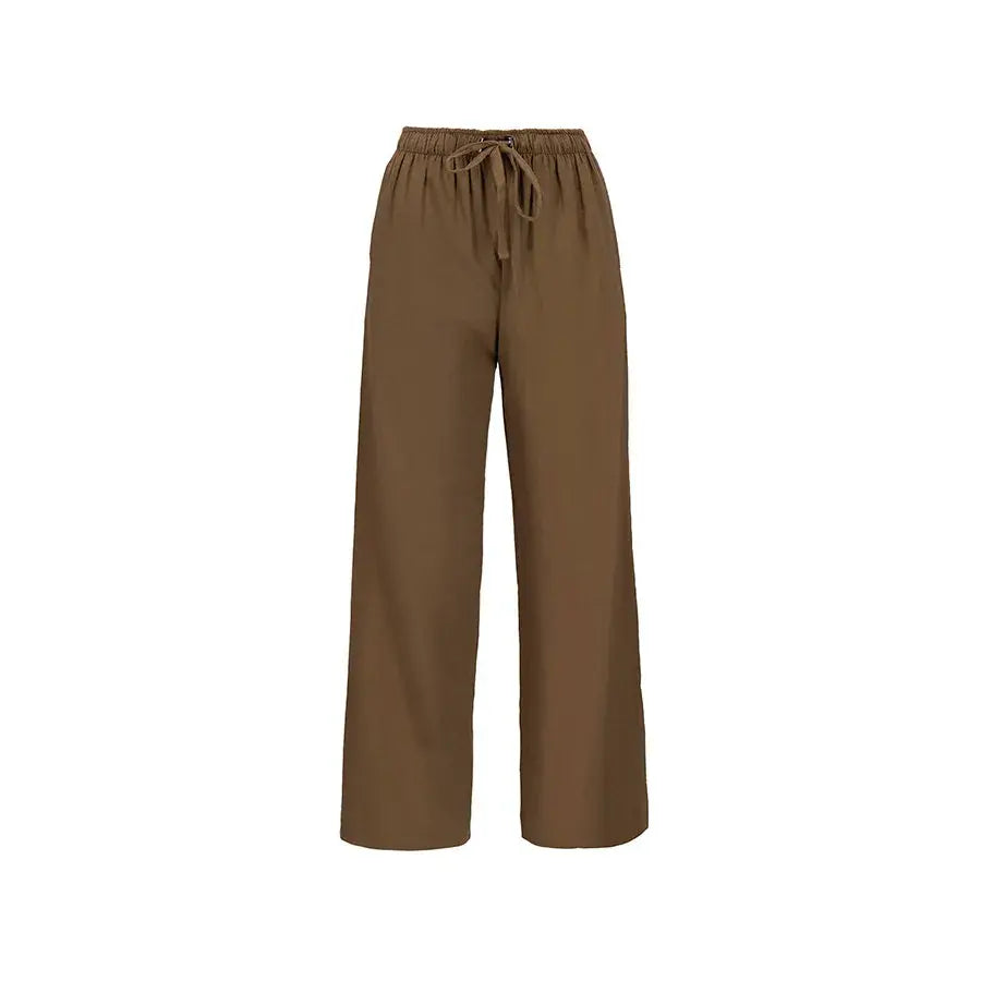 Pantalón Tipo Palazzo con Jareta en Cintura