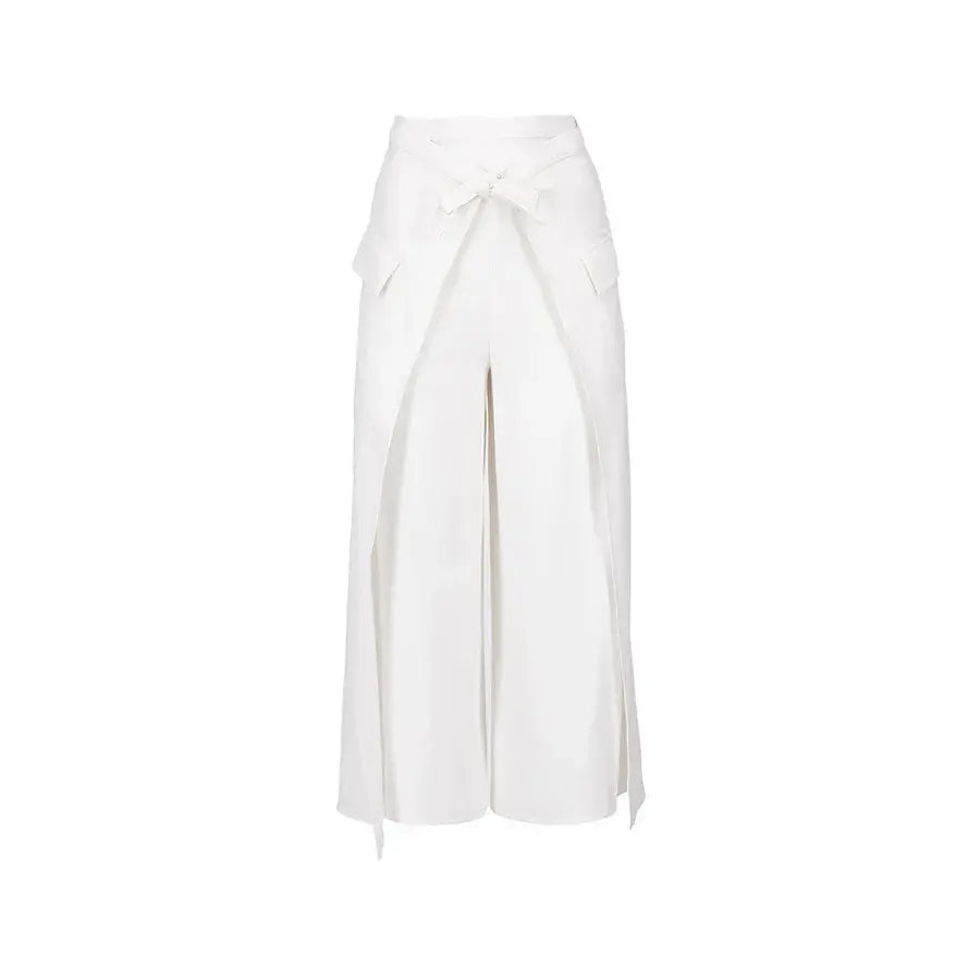 Pantalón Palazzo con Bolsillos