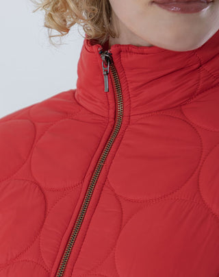 Chamarra Circular Cuello Mao