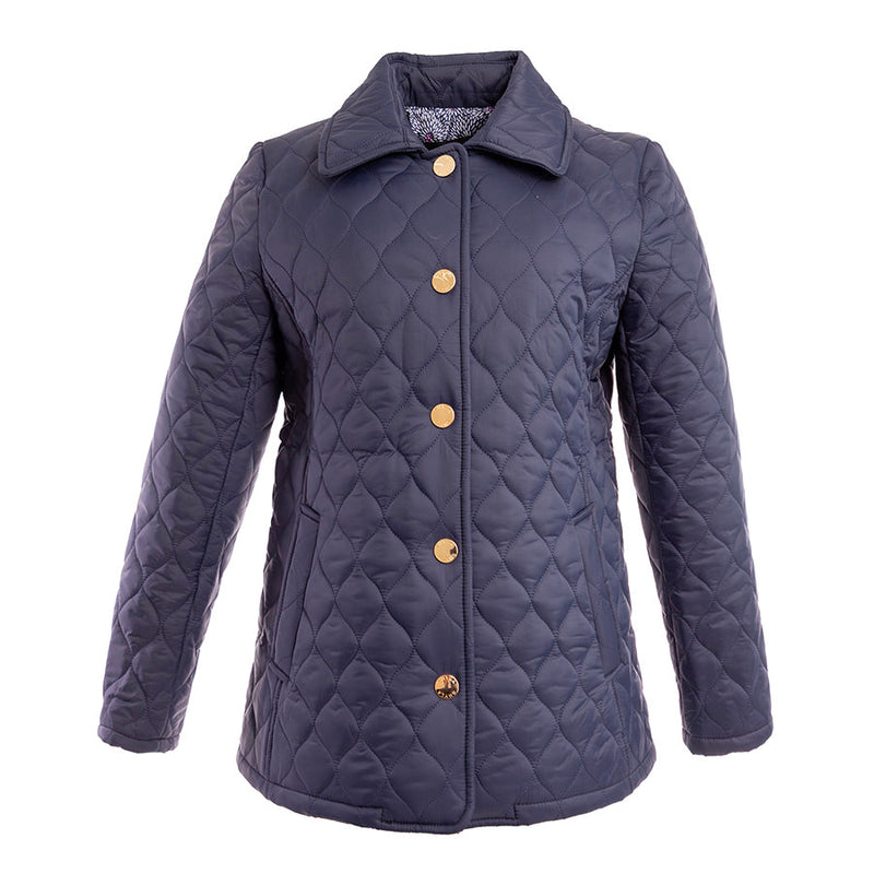 Chamarra Capitonada con Cuello Tipo Sport