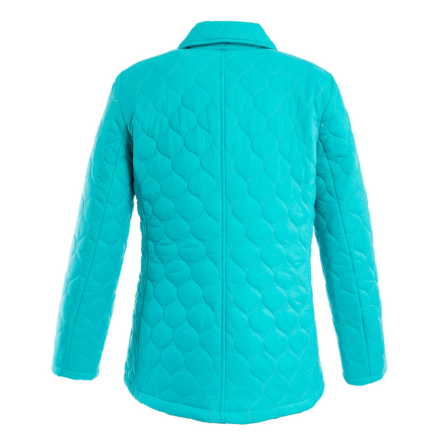 Chamarra Capitonada con Cuello Tipo Sport