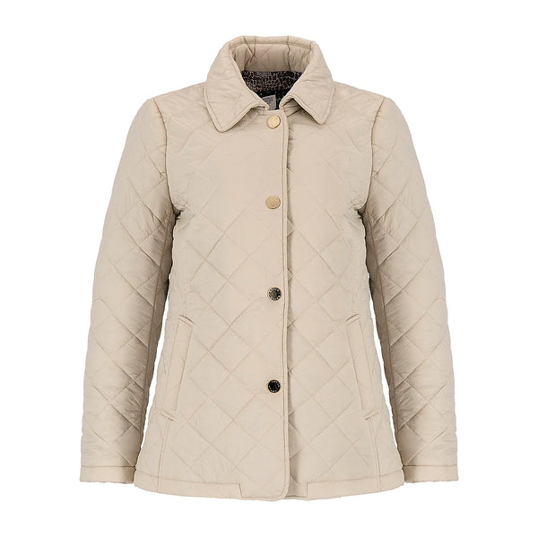 Chamarra Acolchada Con Cuello Clásico