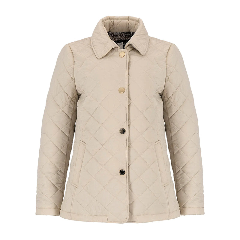 Chamarra Acolchada Con Cuello Clásico