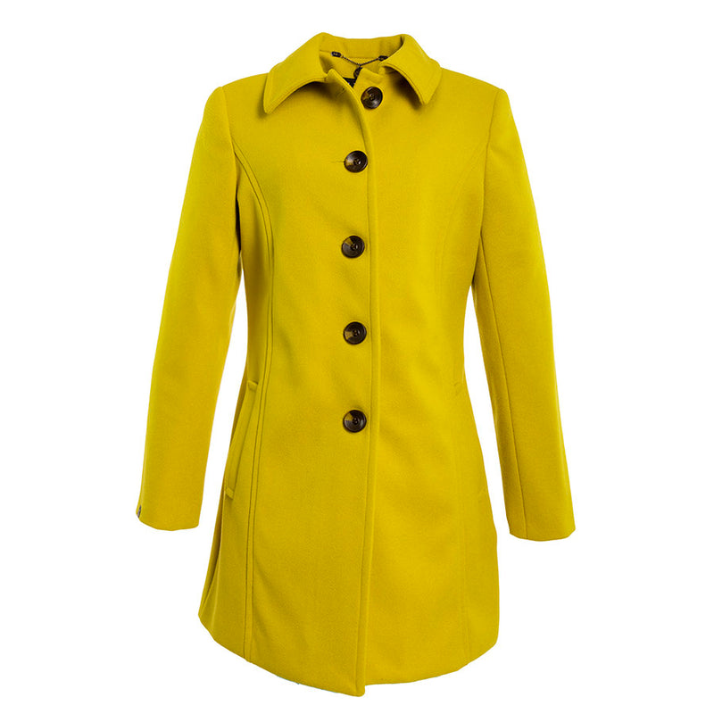 Abrigo De Mujer Con Botones