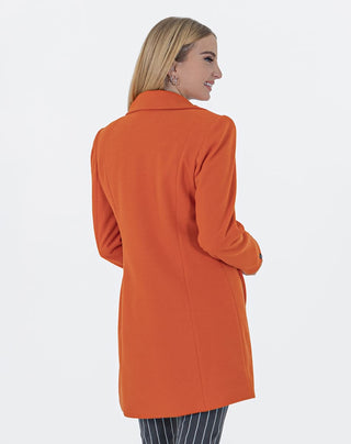 Abrigo Elegante Con Bolsillos
