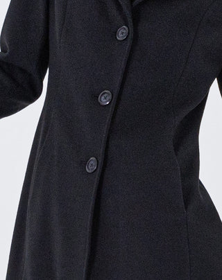 Abrigo Elegante Con Bolsillos
