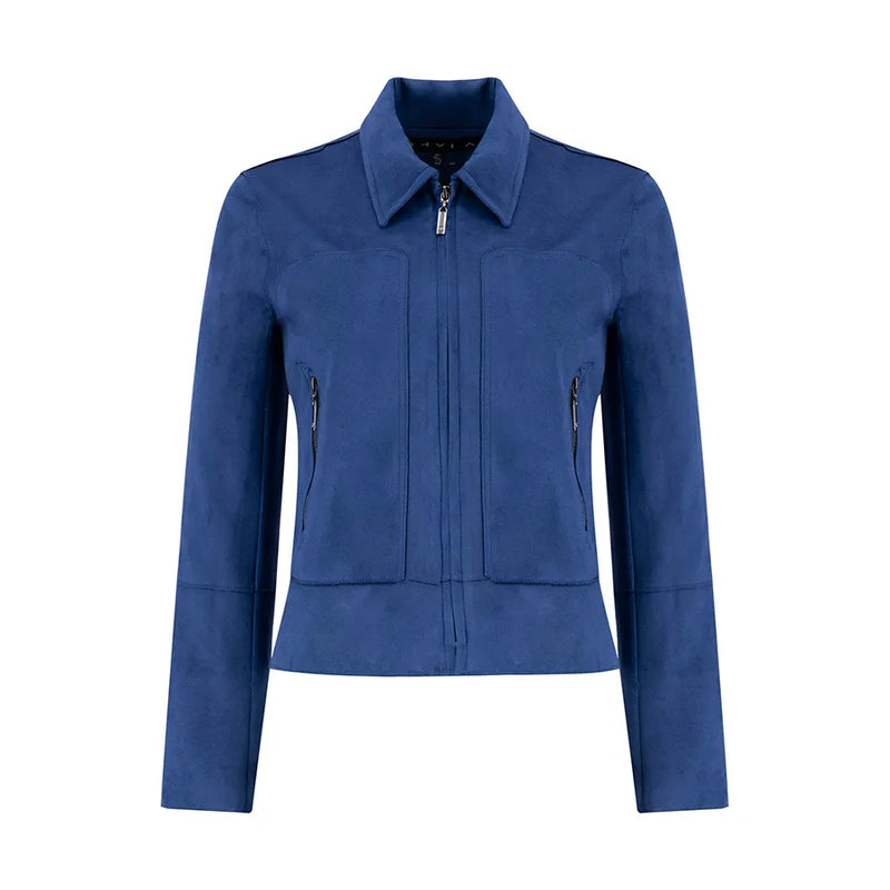 Chaqueta Clasica de Suede