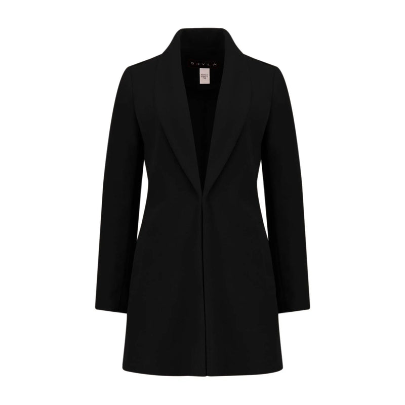 Abrigo Minimalista Para Mujer Con Solapa Clásica
