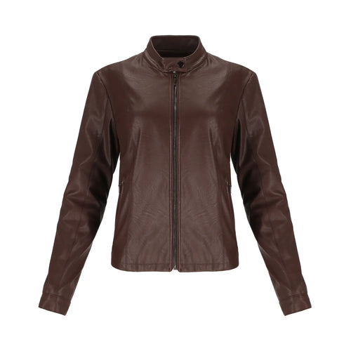 Chaqueta con Cuello Mao y Cierre SHYLA