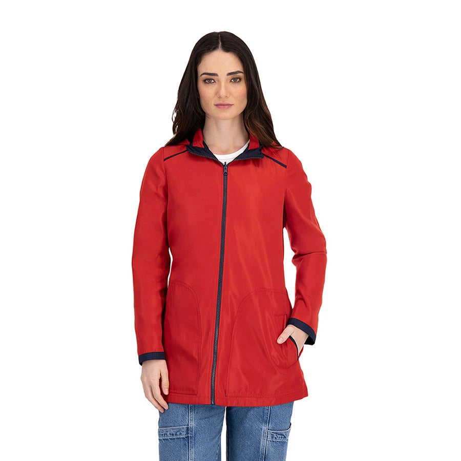 Gabardina Recta Tipo Sport