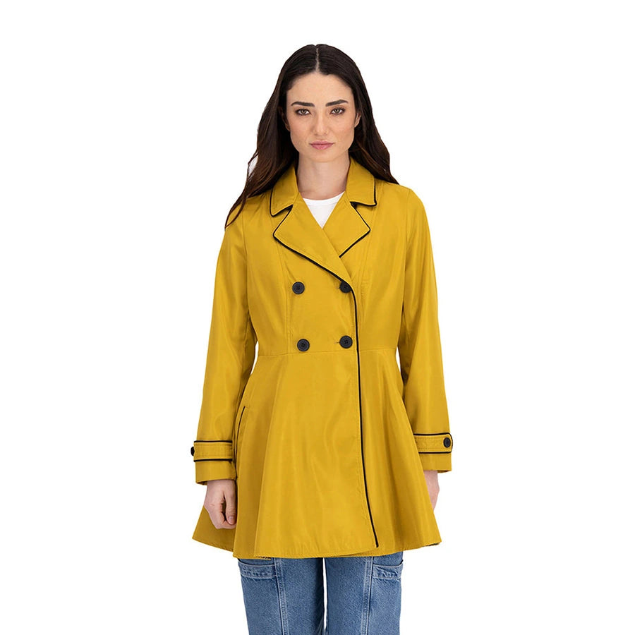 Gabardina con Falda Estilo A
