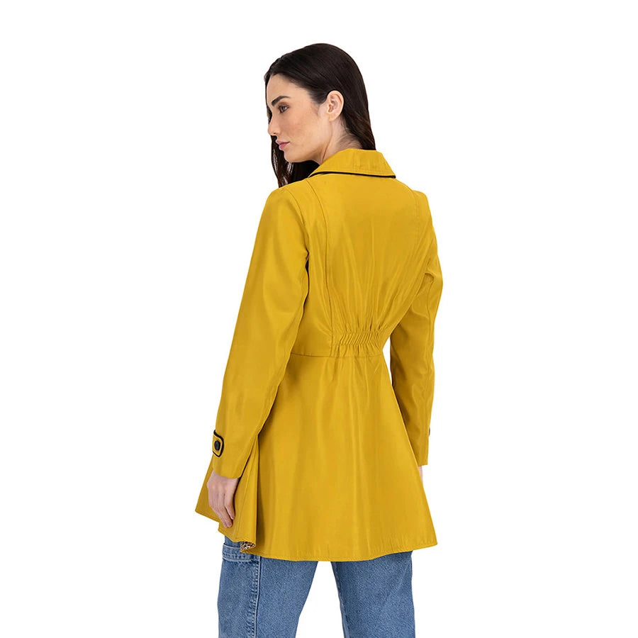 Gabardina con Falda Estilo A