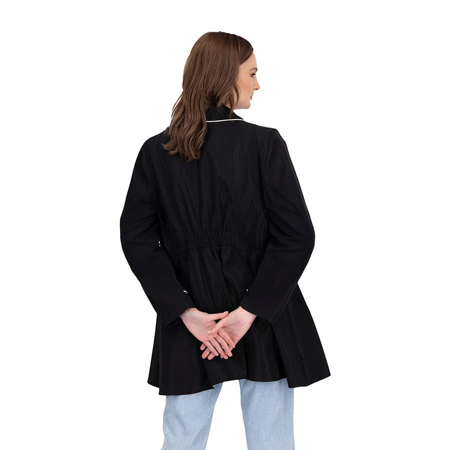 Gabardina con Falda Estilo A