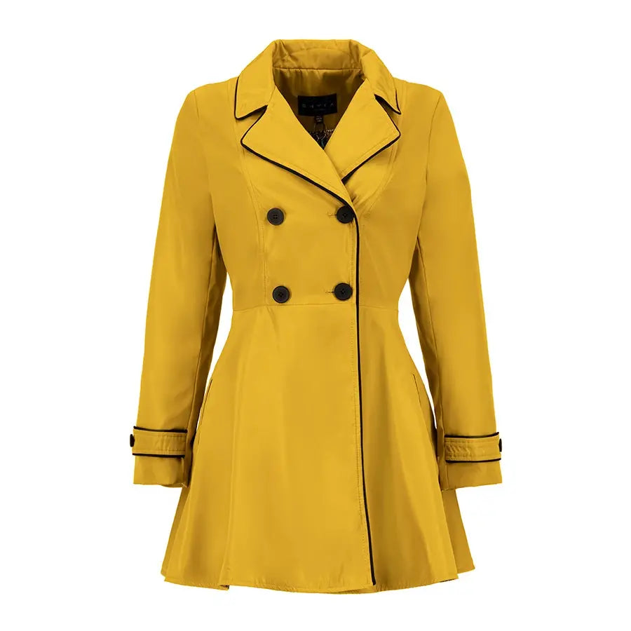 Gabardina con Falda Estilo A