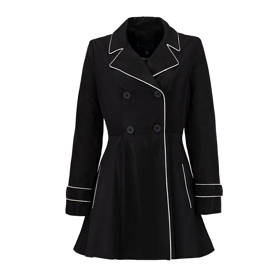 Gabardina con Falda Estilo A