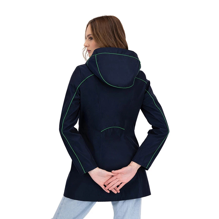Gabardina Deportiva de Cuello Alto