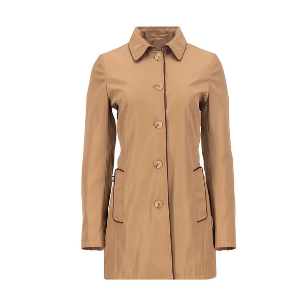 Gabardina con Cuello Alto
