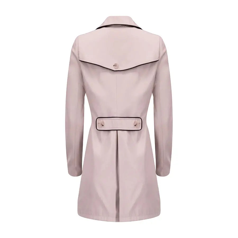 Gabardina con Cuello Alto