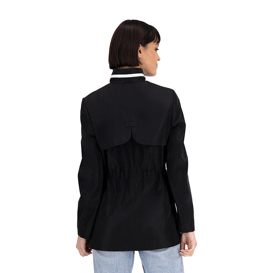 Gabardina con Gorro Oculto
