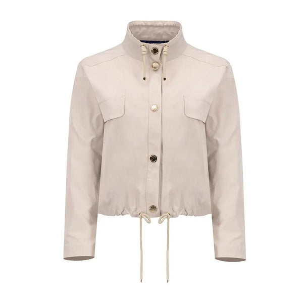 Gabardina Estilo Bomber