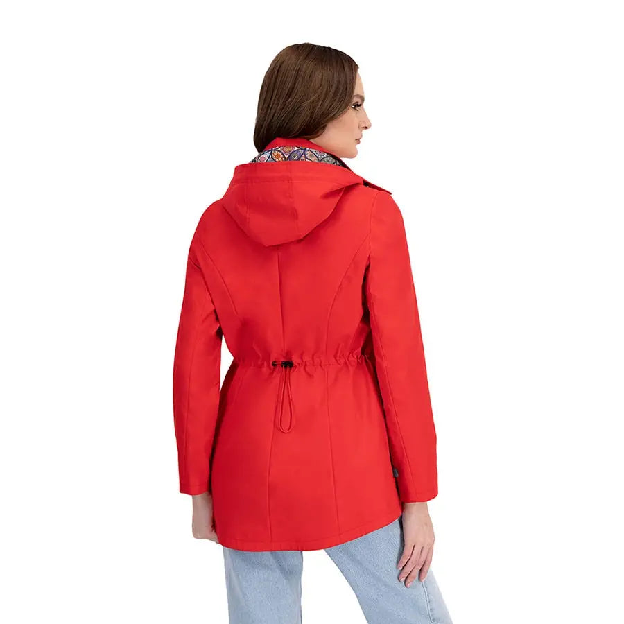 Gabardina Midi con Gorro
