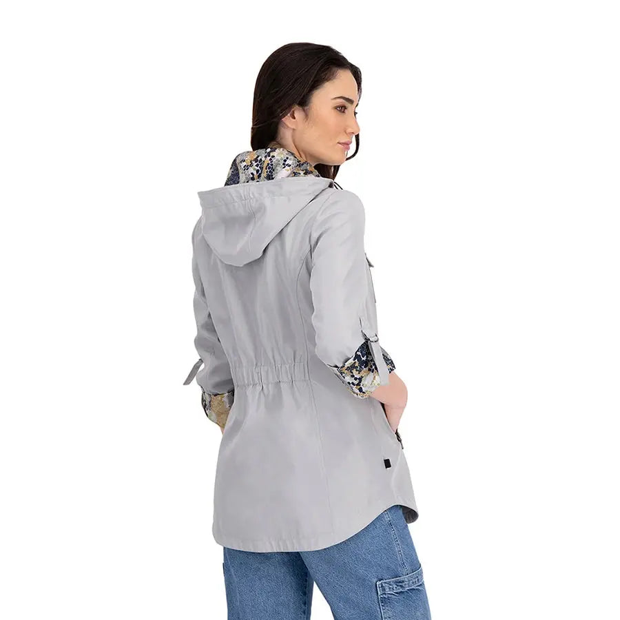 Gabardina Recta con Gorro