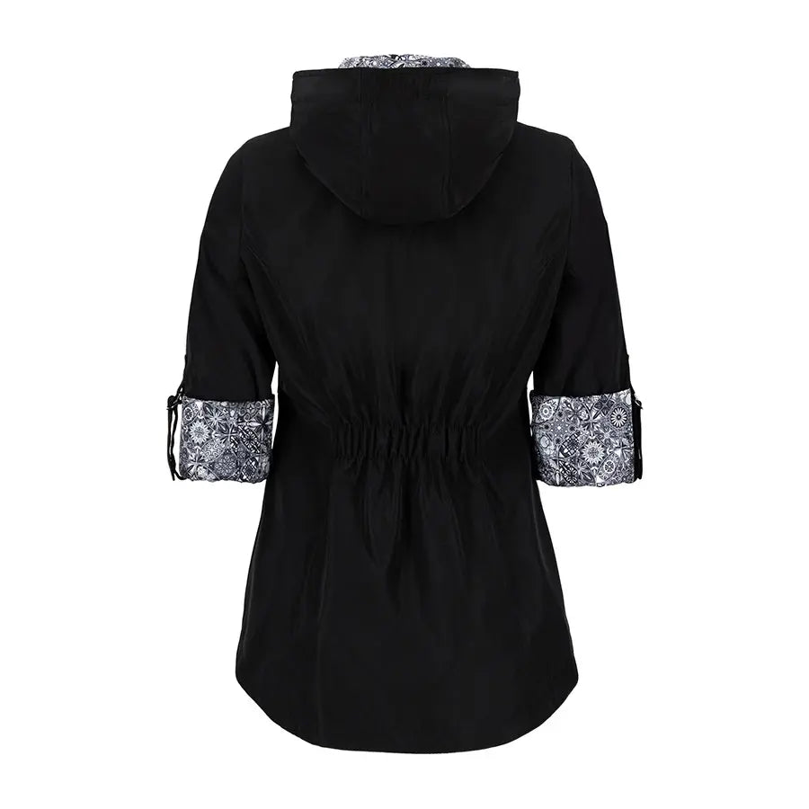 Gabardina Recta con Gorro