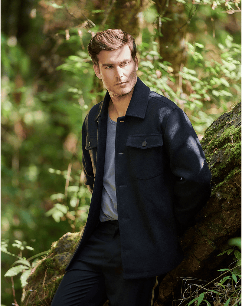 Camisola con Bolsillos Superiores para Hombre