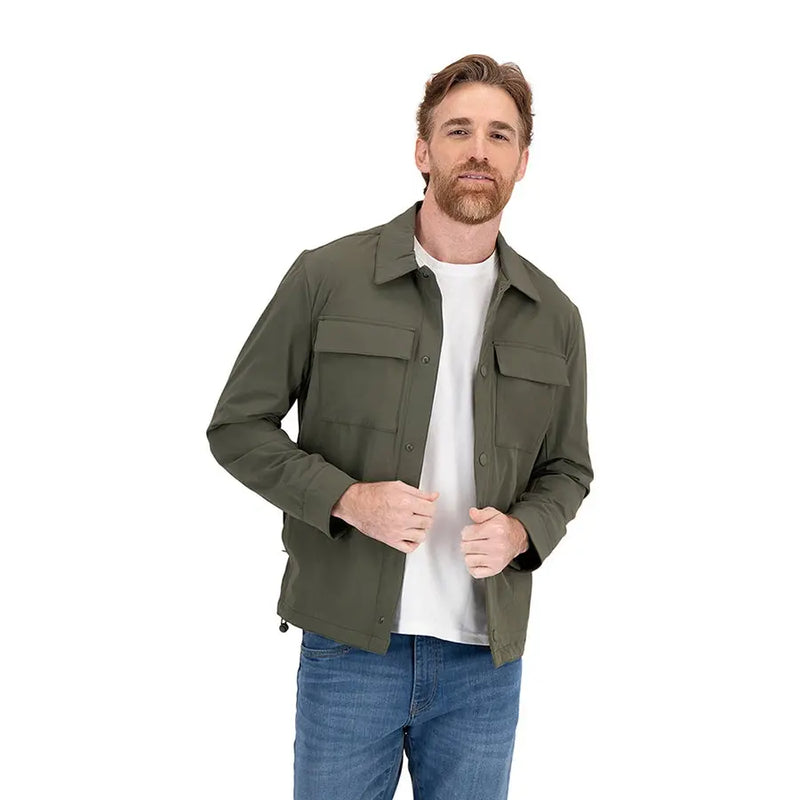 Camisola con Cuello Camisero para Hombre