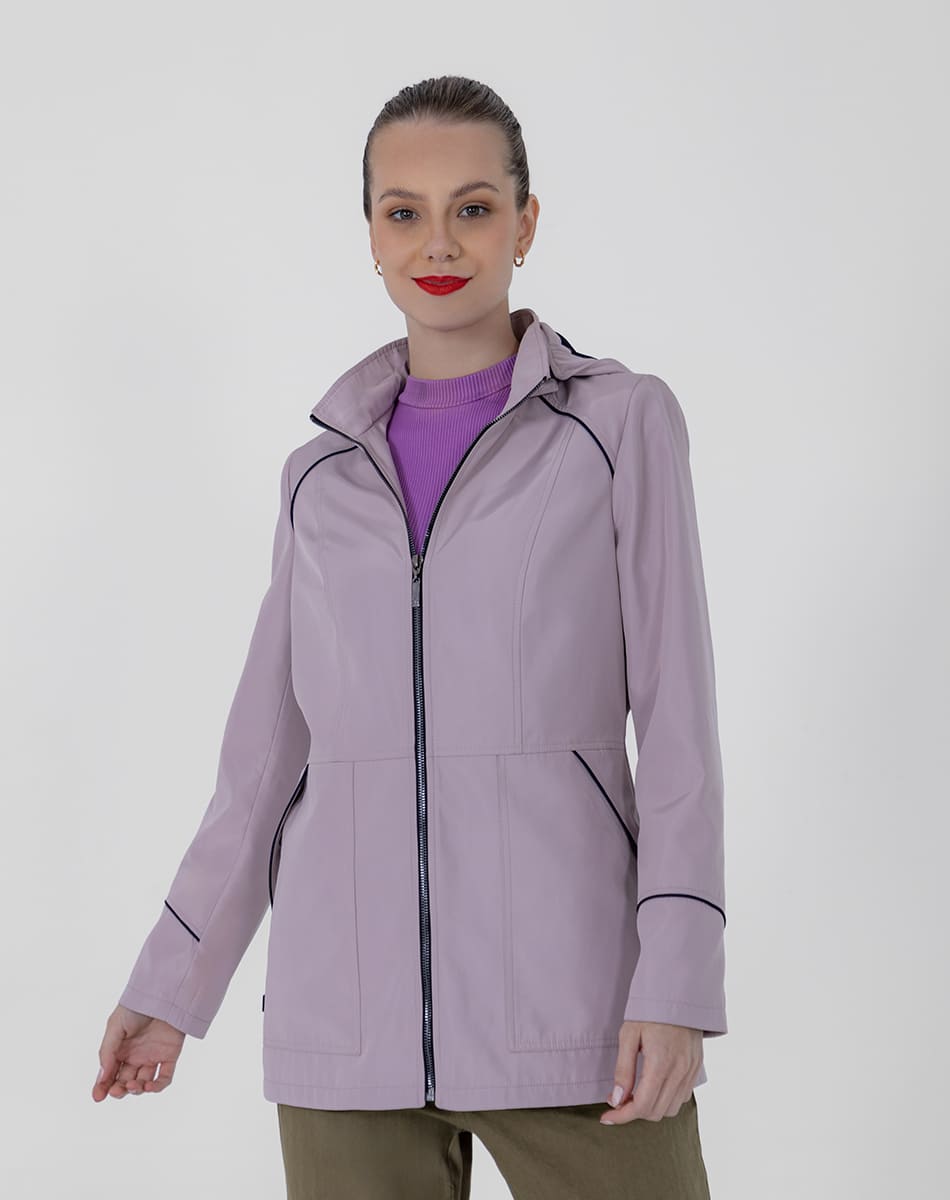 Gabardina sport larga