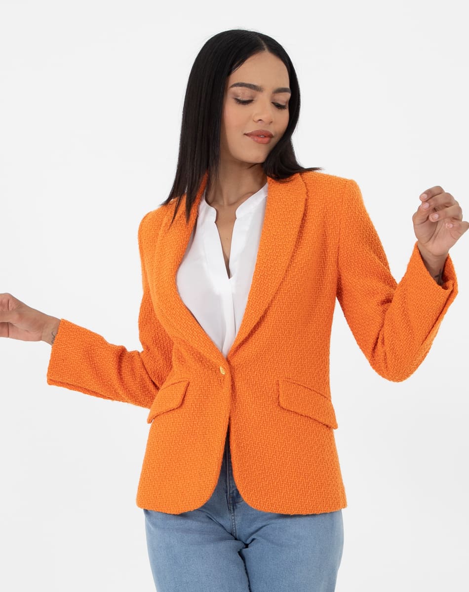 Blazer Contemporáneo Colorido