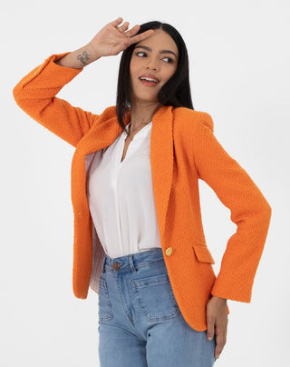 Blazer Contemporáneo Colorido