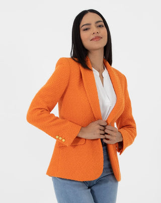 Blazer Contemporáneo Colorido