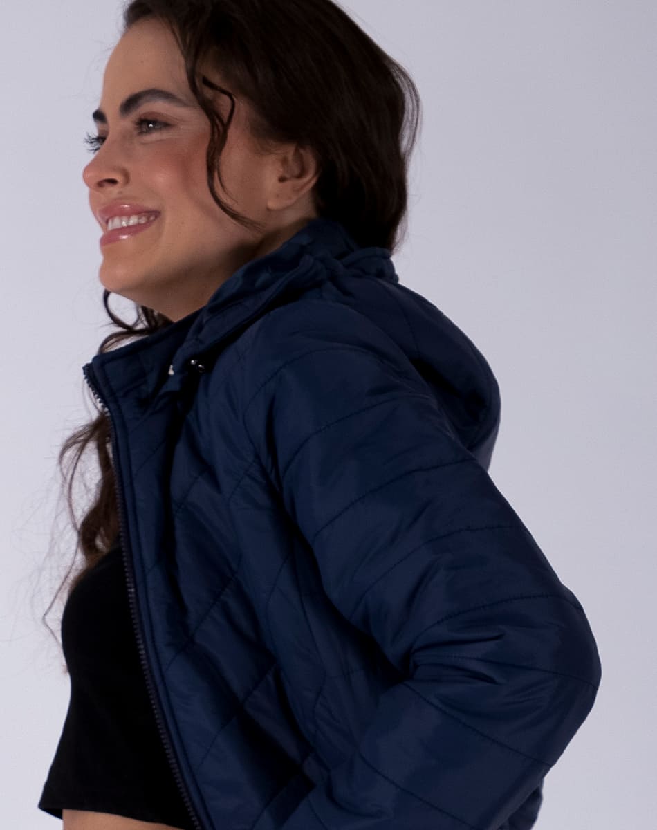 Chamarra Con Gorro Ajustable