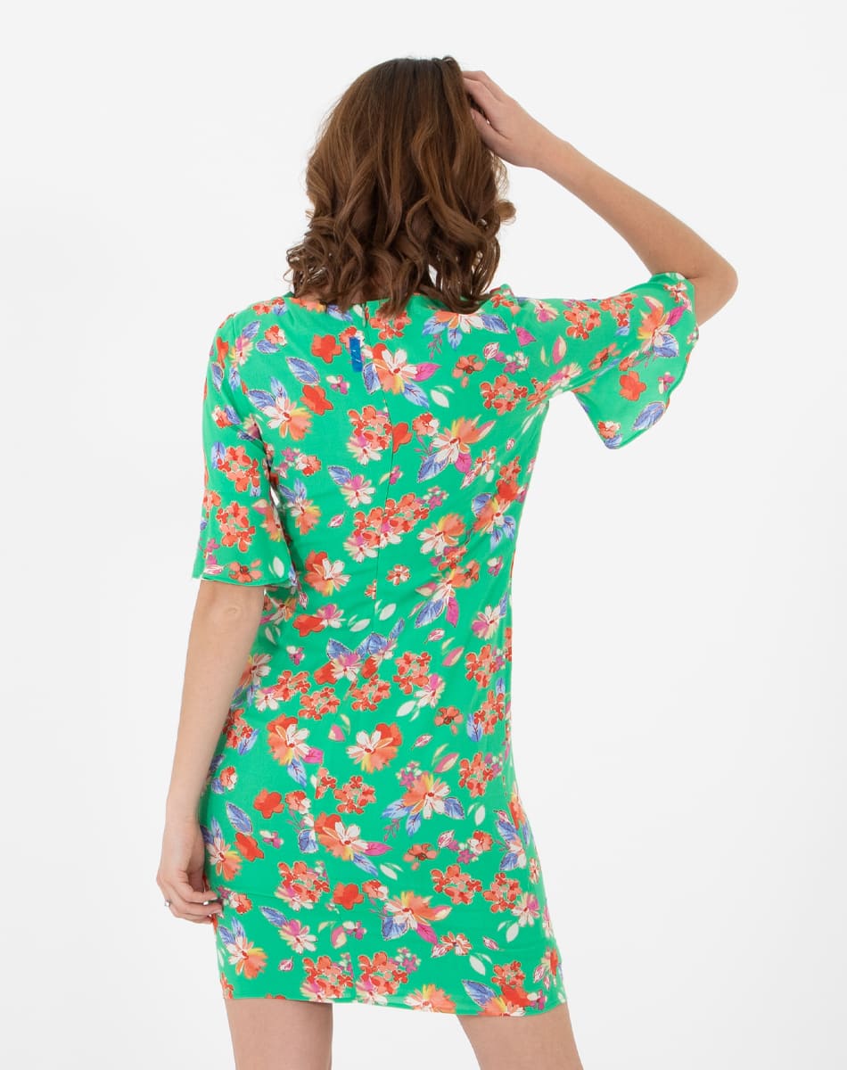 Vestido Floral Cuello V