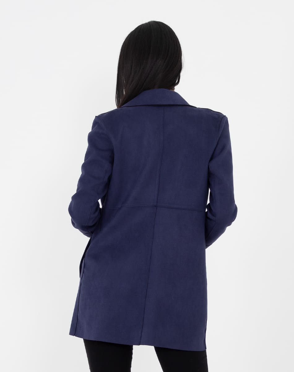 Abrigo Suede Corto