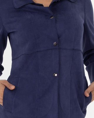 Abrigo Suede Corto