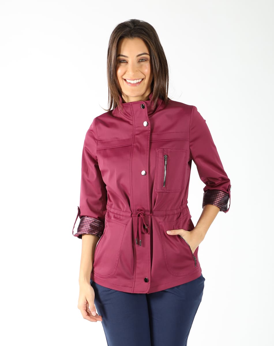 Gabardina Estilo Safari