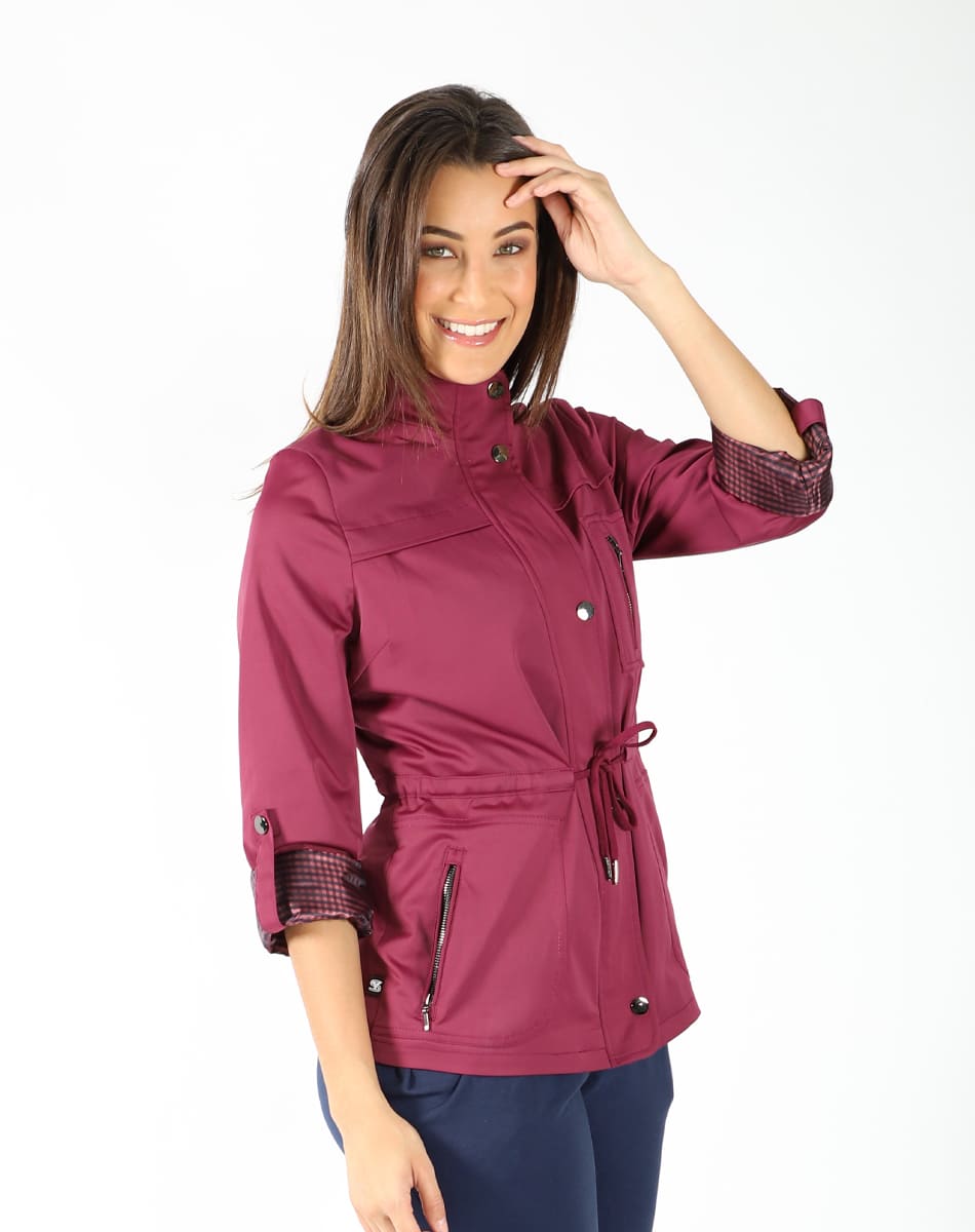 Gabardina Estilo Safari