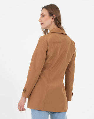 Shyla | Gabardina Corta Contemporánea Para Mujer